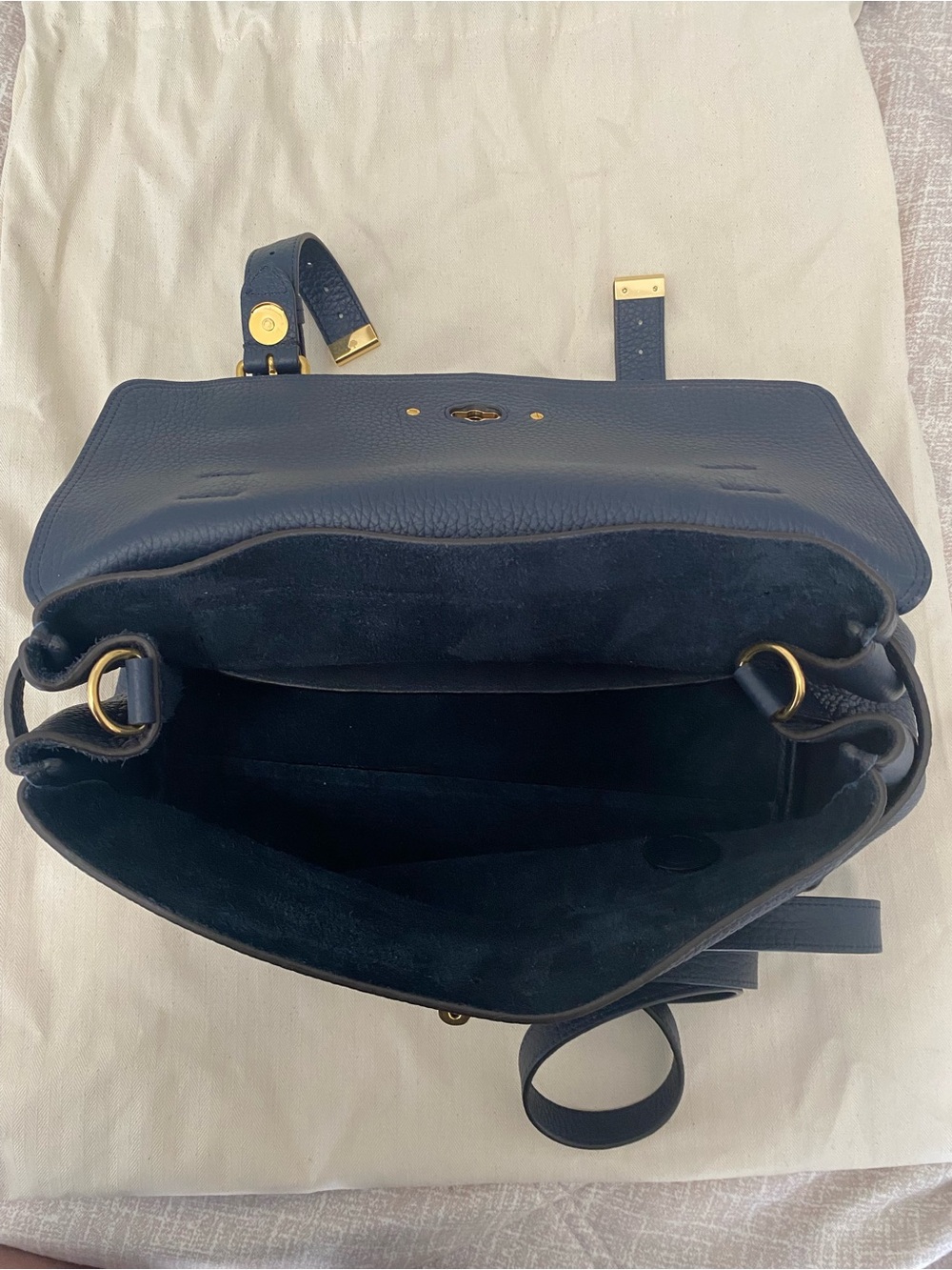 Mulberry Alexa in Night Sky Blue - Picture 7 of 8